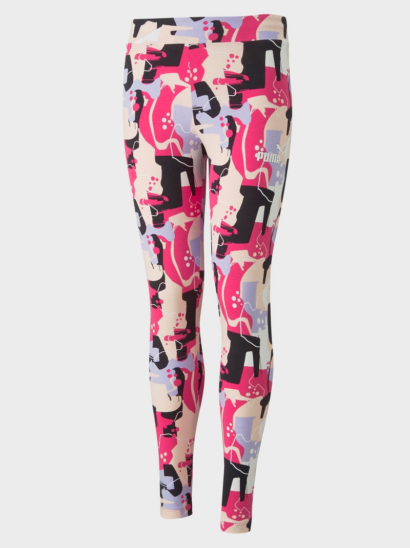 Legging 'Puma' con estampado gráfico ROSA - Kiabi
