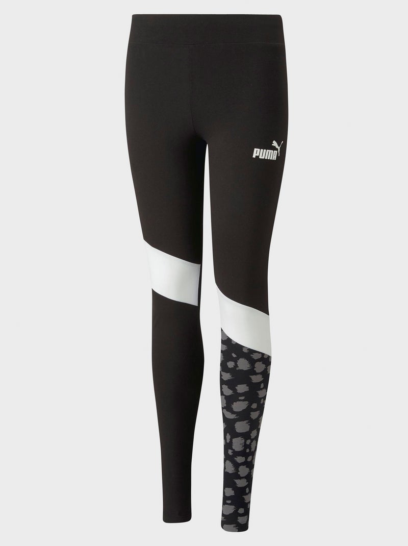 Legging 'Puma' de punto elástico NEGRO - Kiabi