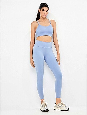 Legging tejido moldeador con cintura alta