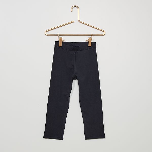 Legging tobillero de punto liso Niña 3-12 años - azul - Kiabi - 3,00€