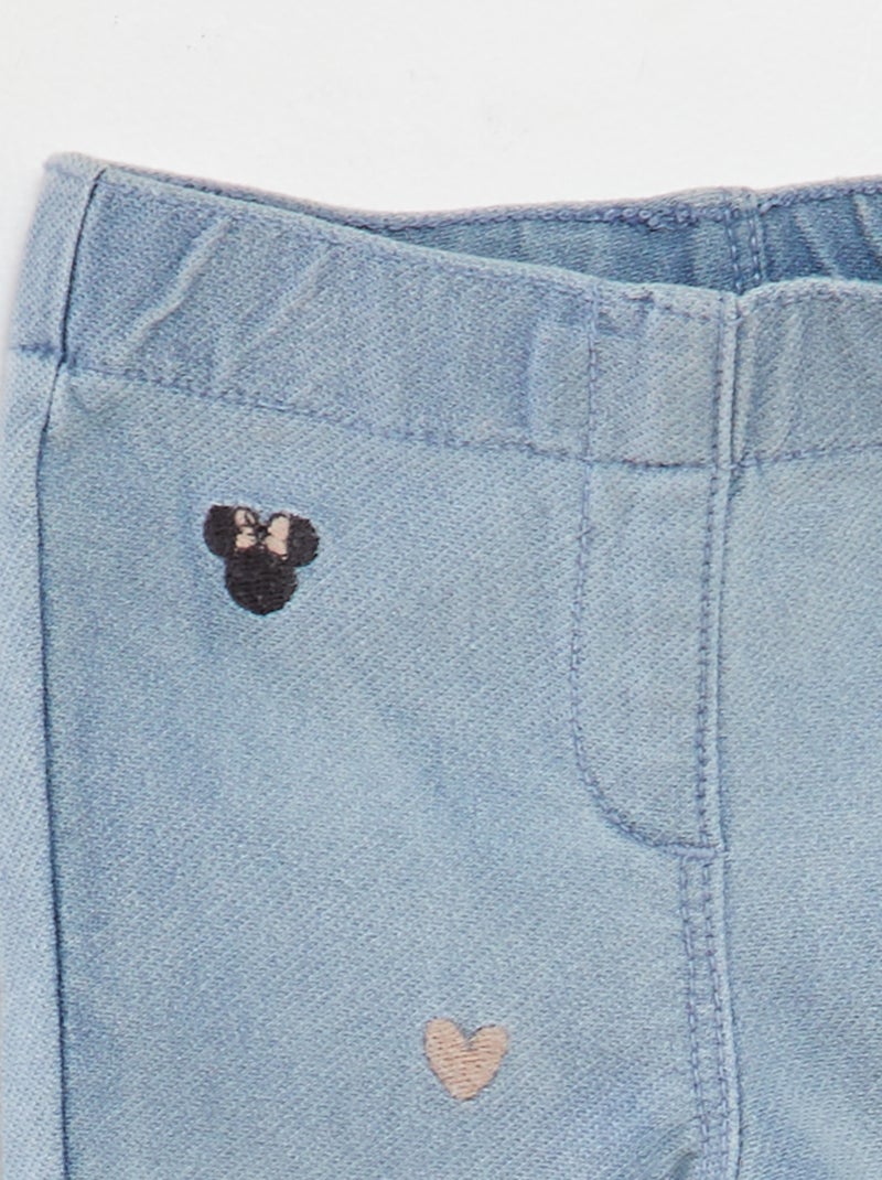 Legging vaquero 'Minnie' AZUL - Kiabi