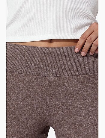 Leggings acampanados de cintura alta busem
