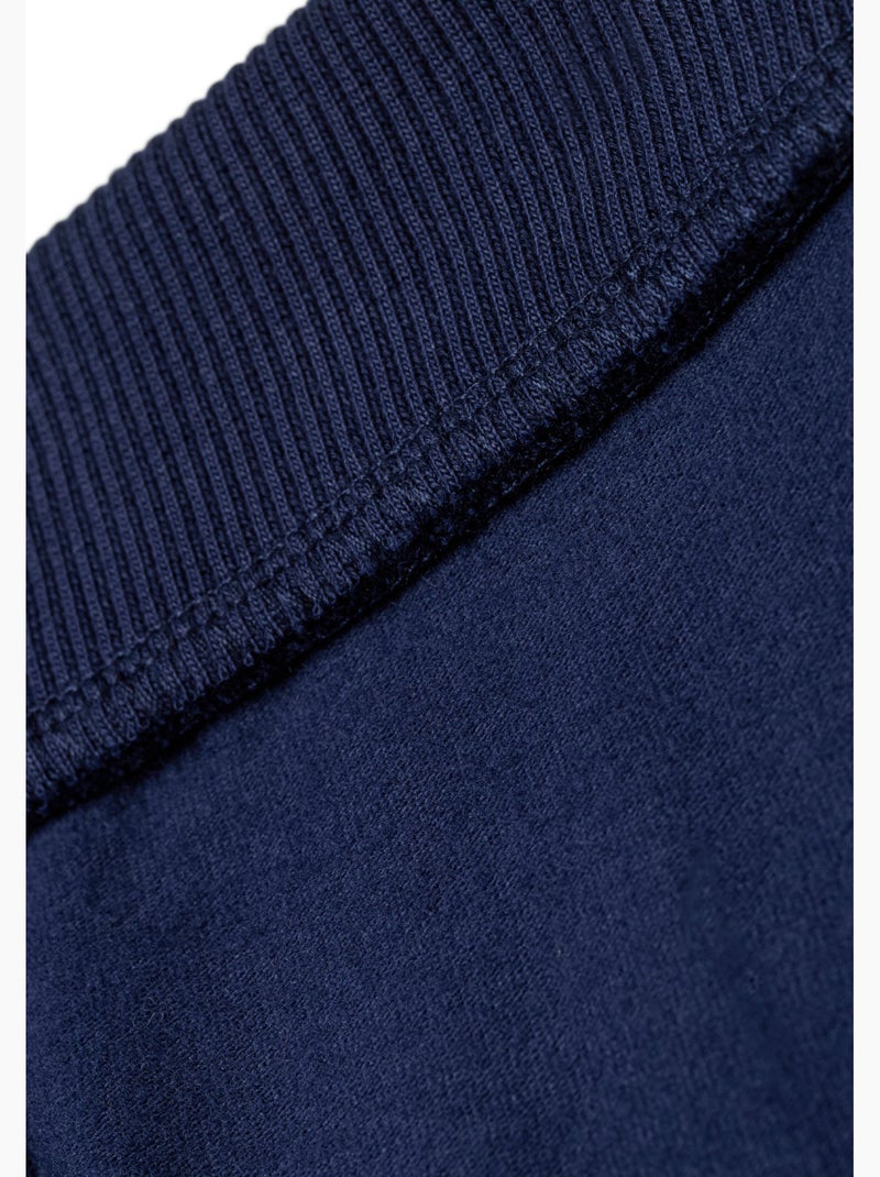 Leggings algodón elástico bajo conguitos Azul Azul marino - Kiabi