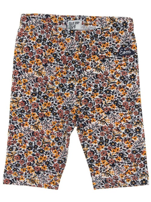 Leggings Bebé con Estampado Floral - Kiabi