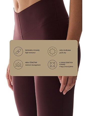 Leggings bonding flare (pierna de campana) penti