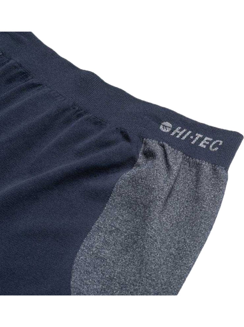 Leggings buraz de termoactivo para hombre - hi-tec Negro - Kiabi