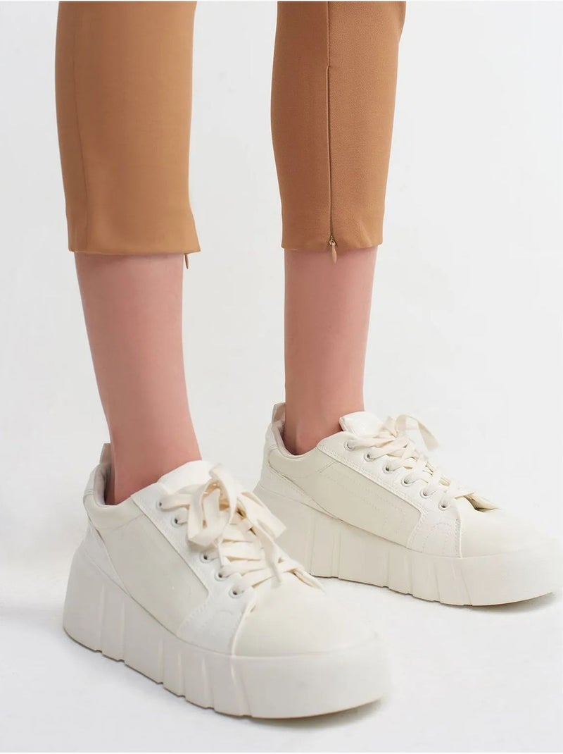 Leggings capri de cintura alta Camel - Kiabi