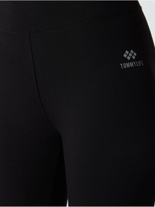 Leggings capri de cintura alta tommy - Kiabi