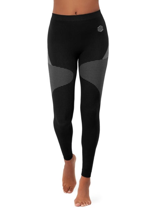 Leggings compresivos de mujer esquí y nieve mujer ultradry - Kiabi Leggings compresivos de mujer esquí y nieve mujer ultradry - Kiabi