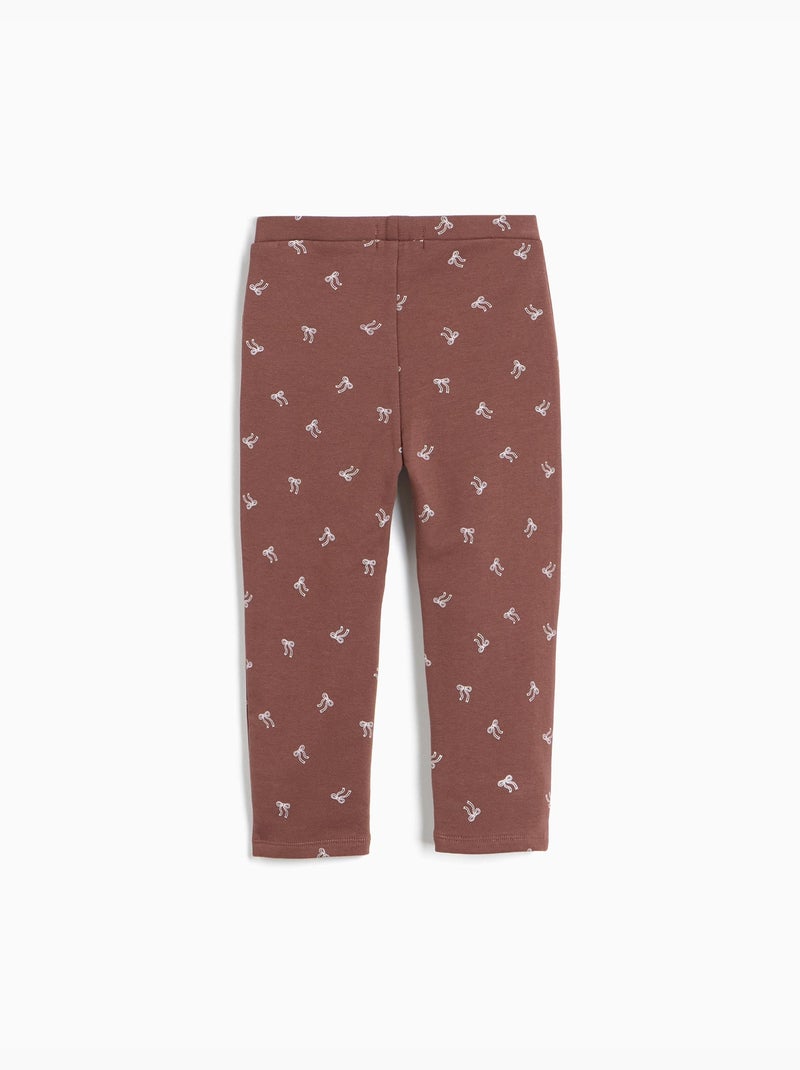 Leggings con interior cepillado, mo fashion Marrón - Kiabi