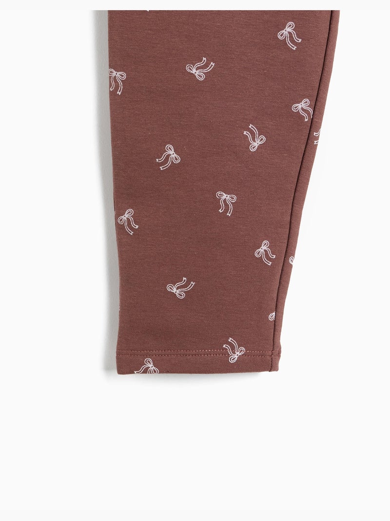 Leggings con interior cepillado, mo fashion Marrón - Kiabi