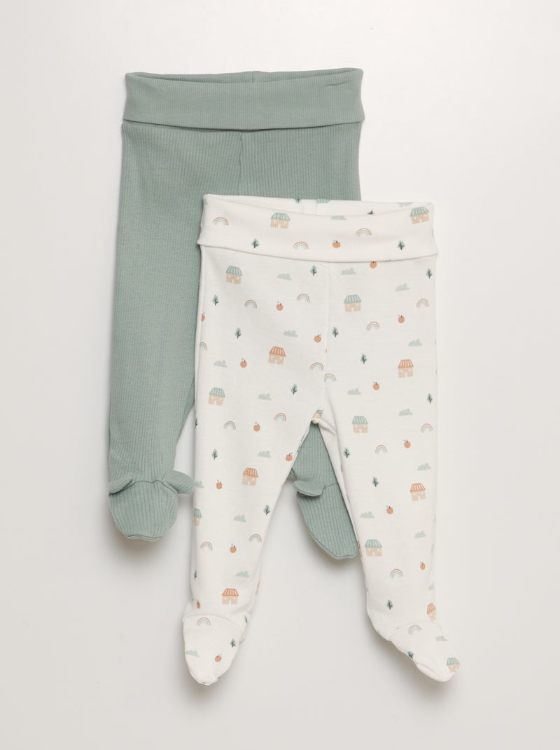 Leggings con pies BLANCO - Kiabi