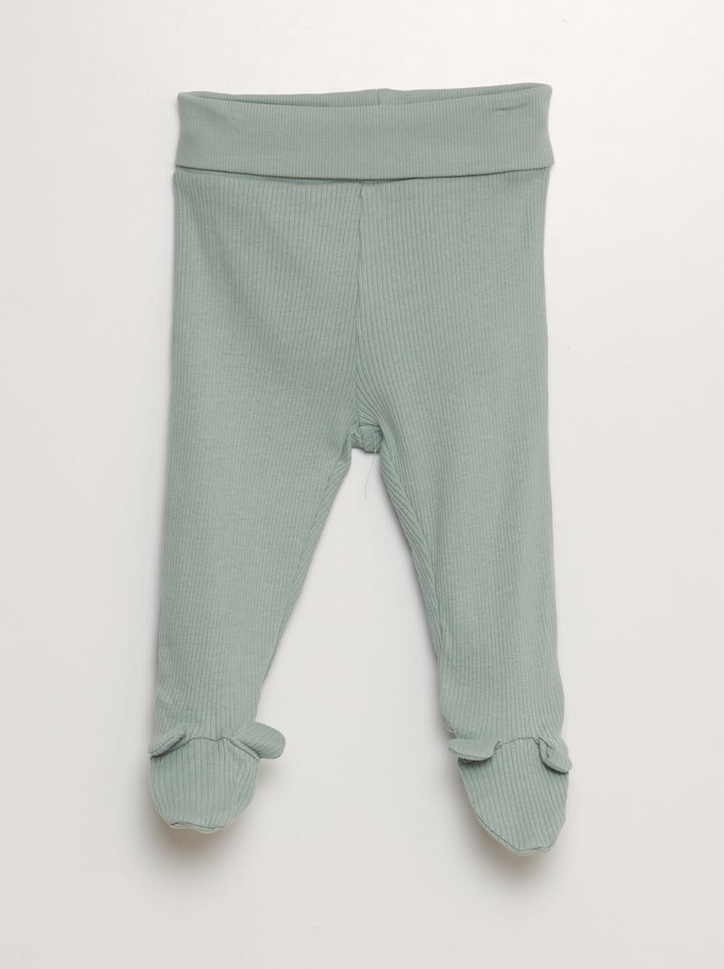 Leggings con pies BLANCO - Kiabi