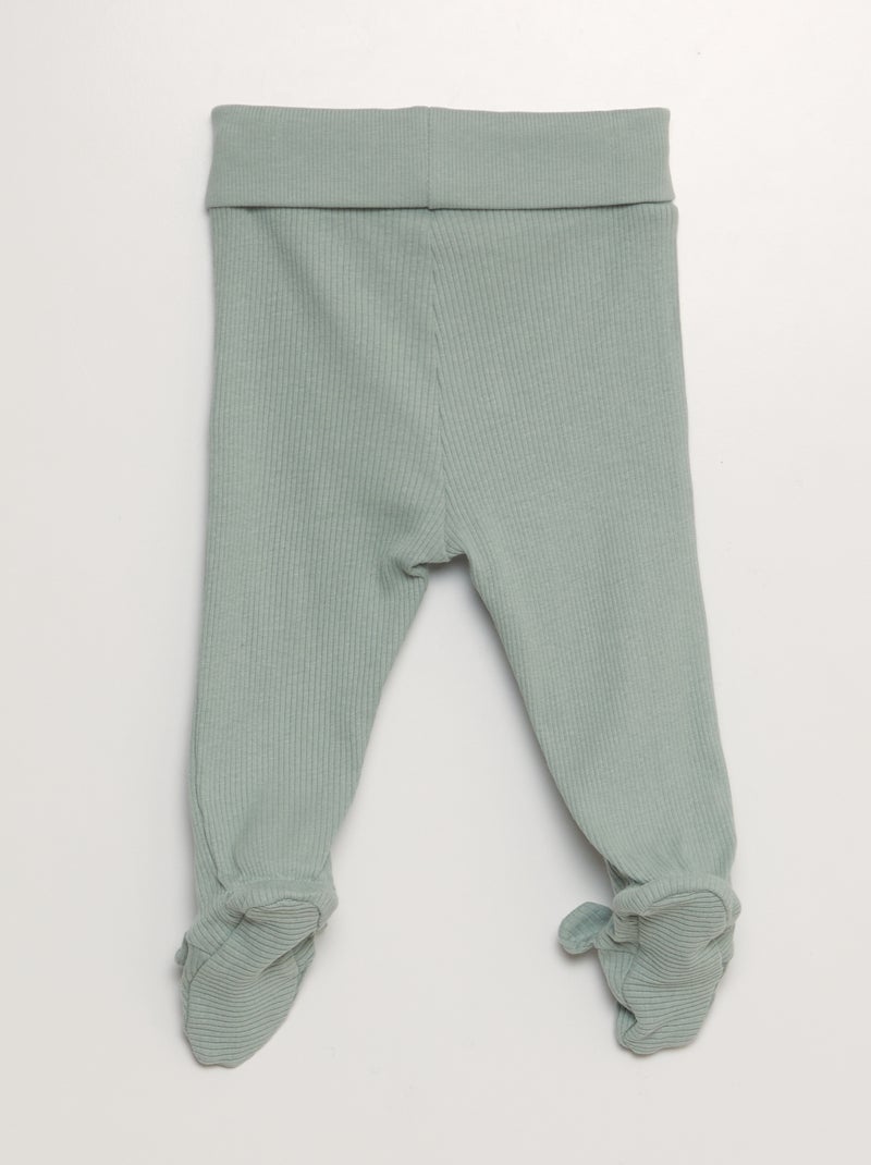 Leggings con pies BLANCO - Kiabi