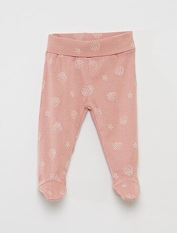 Leggings con pies