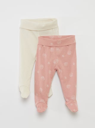 Leggings con pies