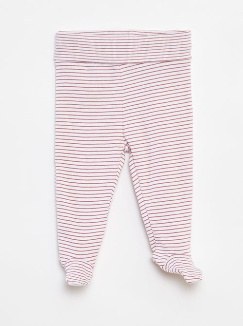 Leggings con pies - Kiabi