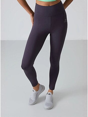 Leggings de algodón y elastano de cintura alta tommy
