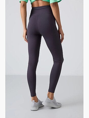 Leggings de algodón y elastano de cintura alta tommy