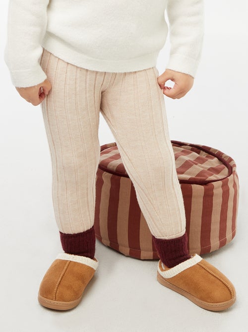 Leggings de canalé - Kiabi