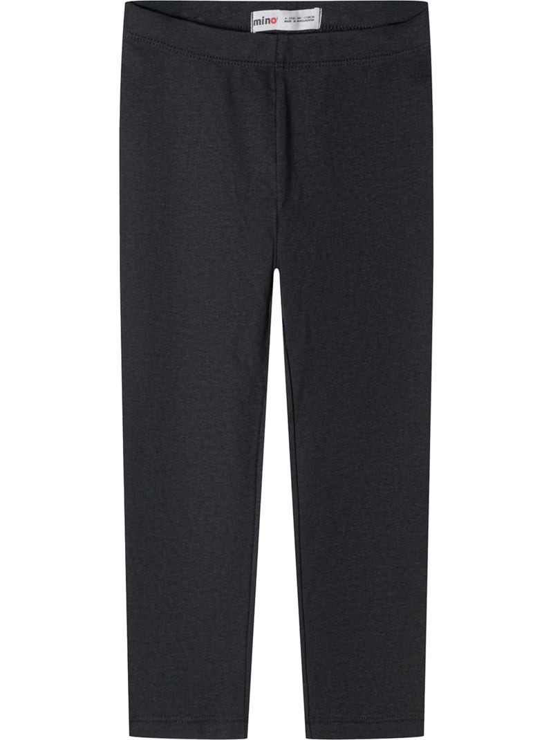 Leggings de jersey diseño lisos niñas - pack de 5 - minoti Negro - Kiabi