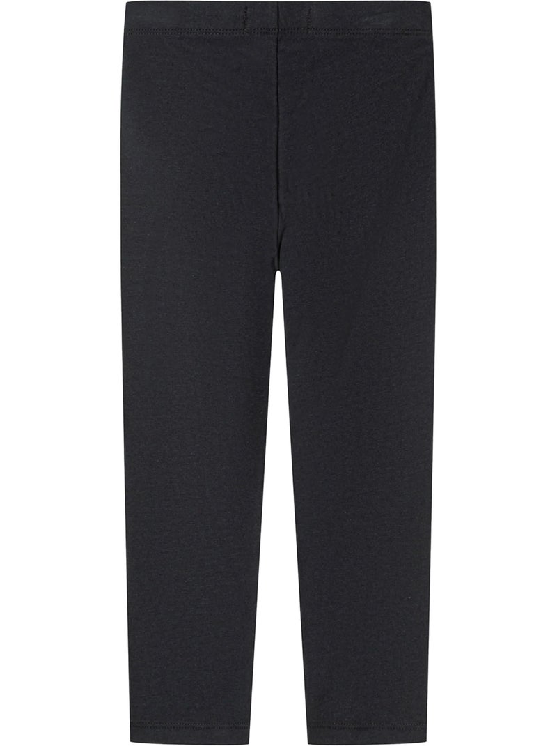 Leggings de jersey diseño lisos niñas - pack de 5 - minoti Negro - Kiabi