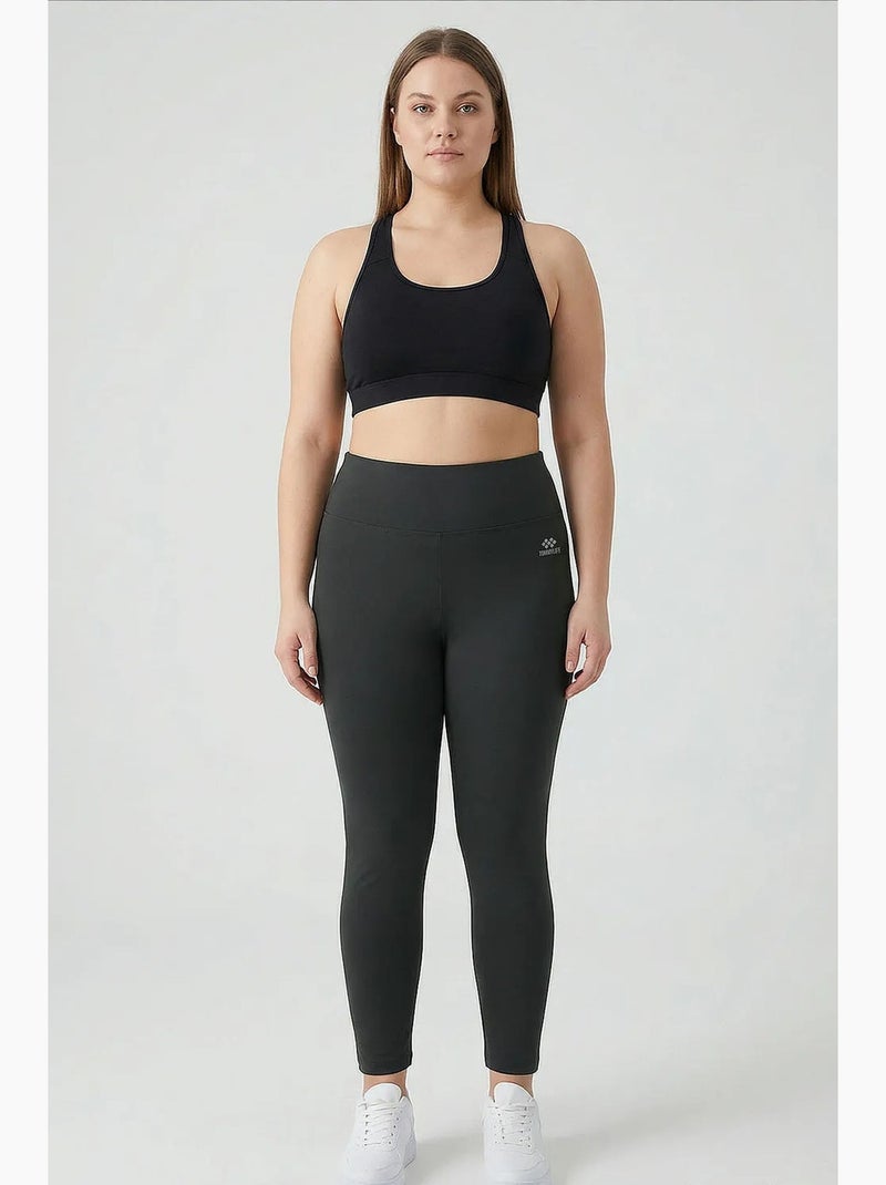 Leggings de mujer de poliéster-elastano tommy Negro Azul - Kiabi