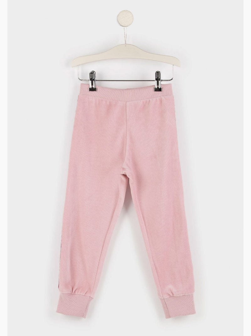 Leggings de Niña con Cintura Elástica Rosa - Kiabi