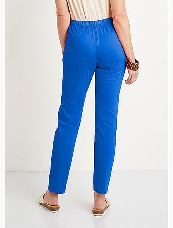 Leggings de punto de algodón con cintura elástica - Afibel