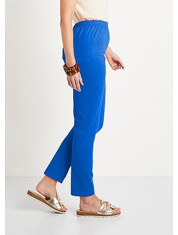 Leggings de punto de algodón con cintura elástica - Afibel