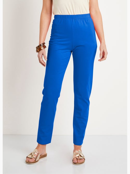 Leggings de punto de algodón con cintura elástica - Afibel - Kiabi