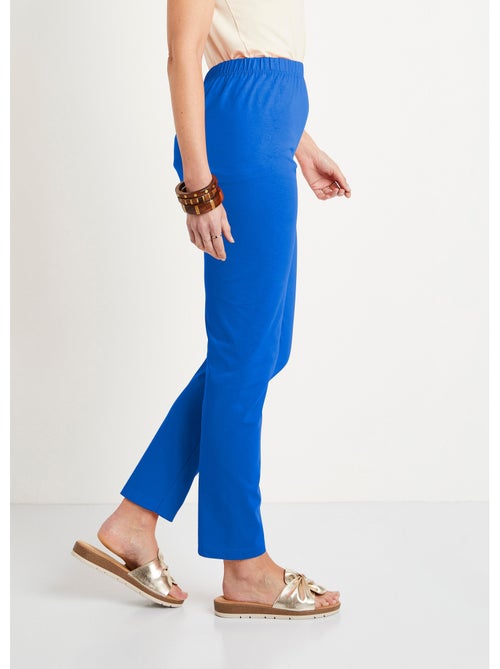 Leggings de punto de algodón con cintura elástica - Afibel - Kiabi