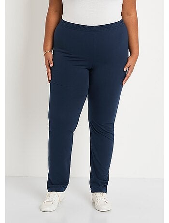 Leggings de punto de algodón con cintura elástica - Afibel
