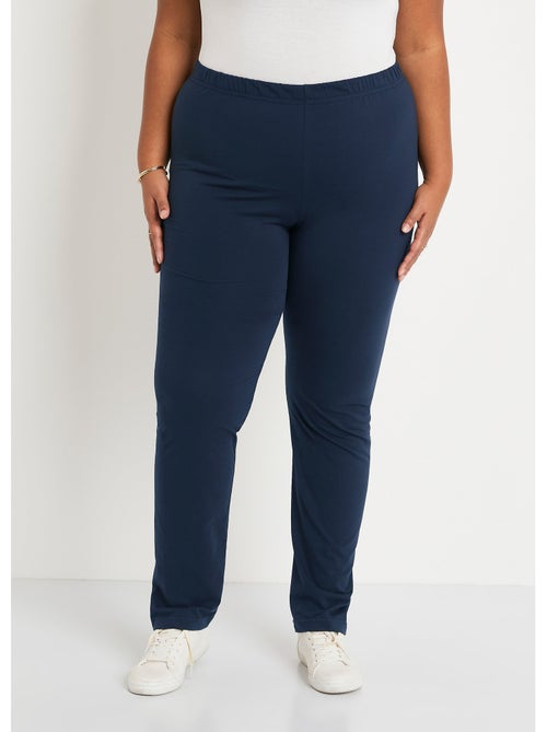 Leggings de punto de algodón con cintura elástica - Afibel - Kiabi Leggings de punto de algodón con cintura elástica - Afibel - Kiabi