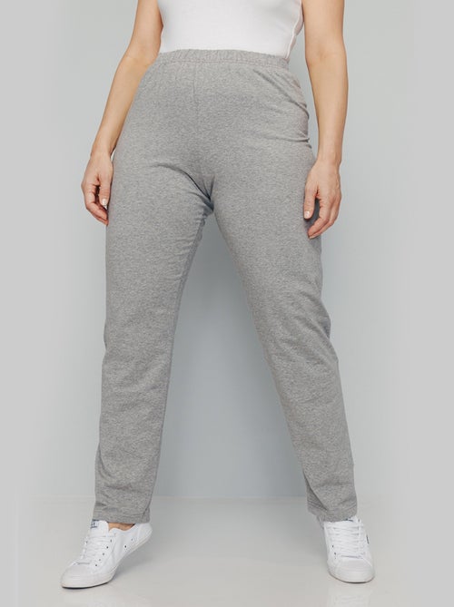 Leggings de punto de algodón con cintura elástica - Afibel - Kiabi