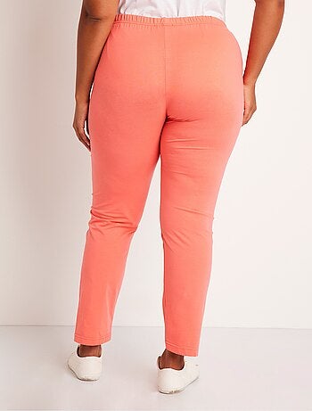 Leggings de punto de algodón con cintura elástica - Afibel