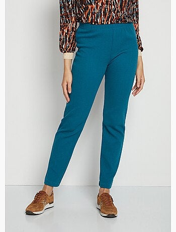 Leggings de punto elástico con cintura elástica - Afibel