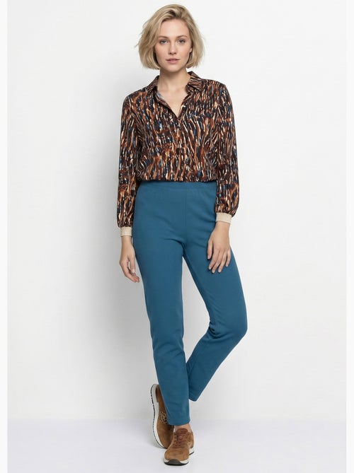 Leggings de punto elástico con cintura elástica - afibel - Kiabi