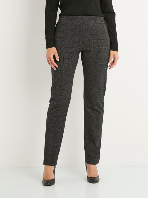 Leggings de punto elástico con cintura elástica - Afibel - Kiabi