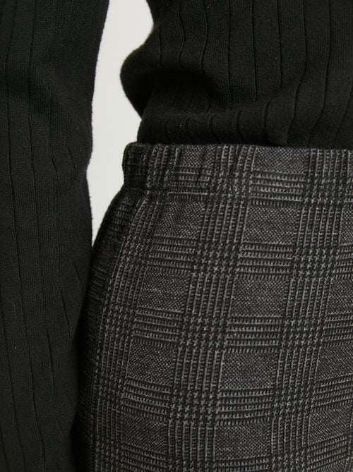 Leggings de punto elástico con cintura elástica - Afibel - Kiabi