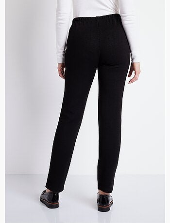 Leggings de punto elástico con cintura elástica - Afibel