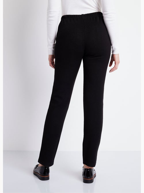 Leggings de punto elástico con cintura elástica - Afibel - Kiabi