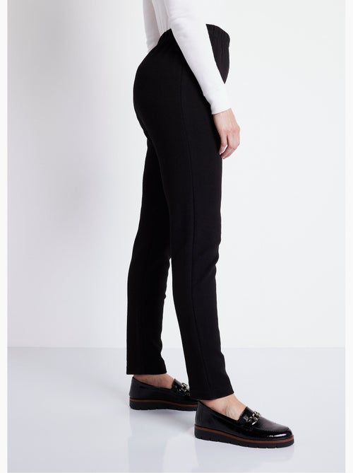 Leggings de punto elástico con cintura elástica - Afibel - Kiabi