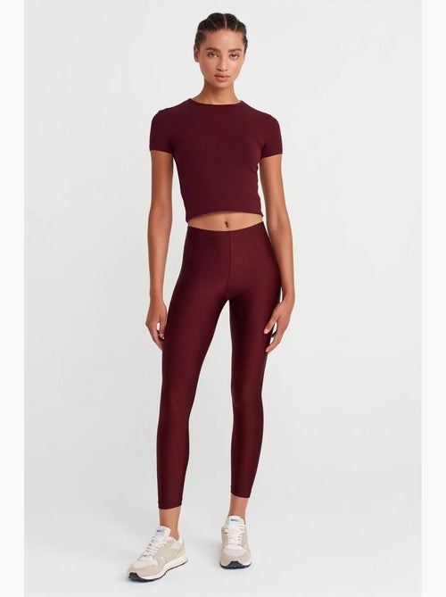 Leggings de tiro alto slim fit dilvin - Kiabi Leggings de tiro alto slim fit dilvin - Kiabi