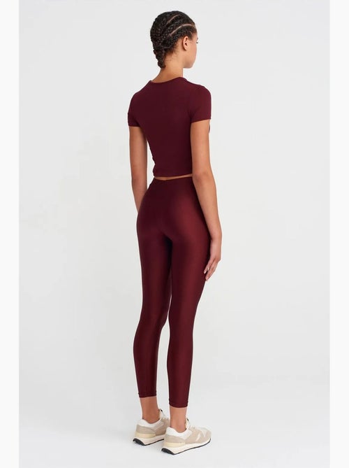 Leggings de tiro alto slim fit dilvin - Kiabi Leggings de tiro alto slim fit dilvin - Kiabi