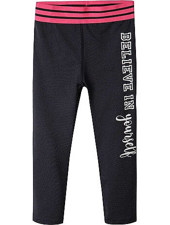 Leggings diseño texto deporte niñas - minoti