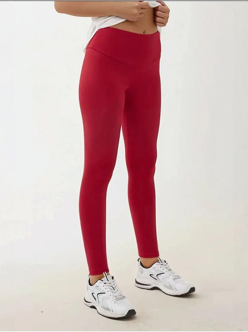 Leggings elásticos de cintura alta - Kiabi Leggings elásticos de cintura alta - Kiabi