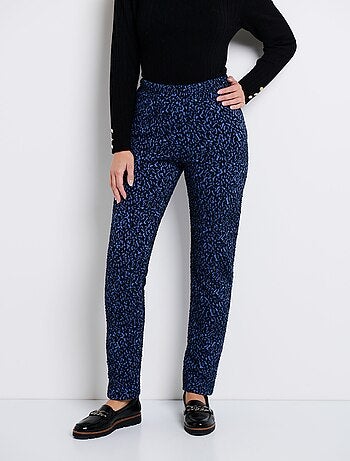 Leggings elásticos lisos o bicolores con cintura elástica - Afibel