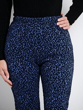 Leggings elásticos lisos o bicolores con cintura elástica - Afibel