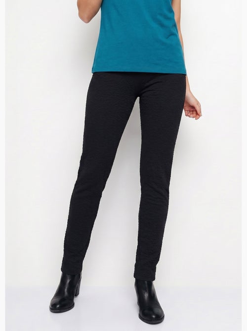 Leggings elásticos lisos o bicolores con cintura elástica - Afibel - Kiabi